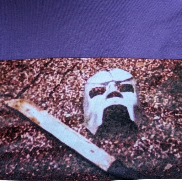 Supreme MF DOOM T-Shirt - FW23 - Dusty Purple - Large - Picture 2 of 4